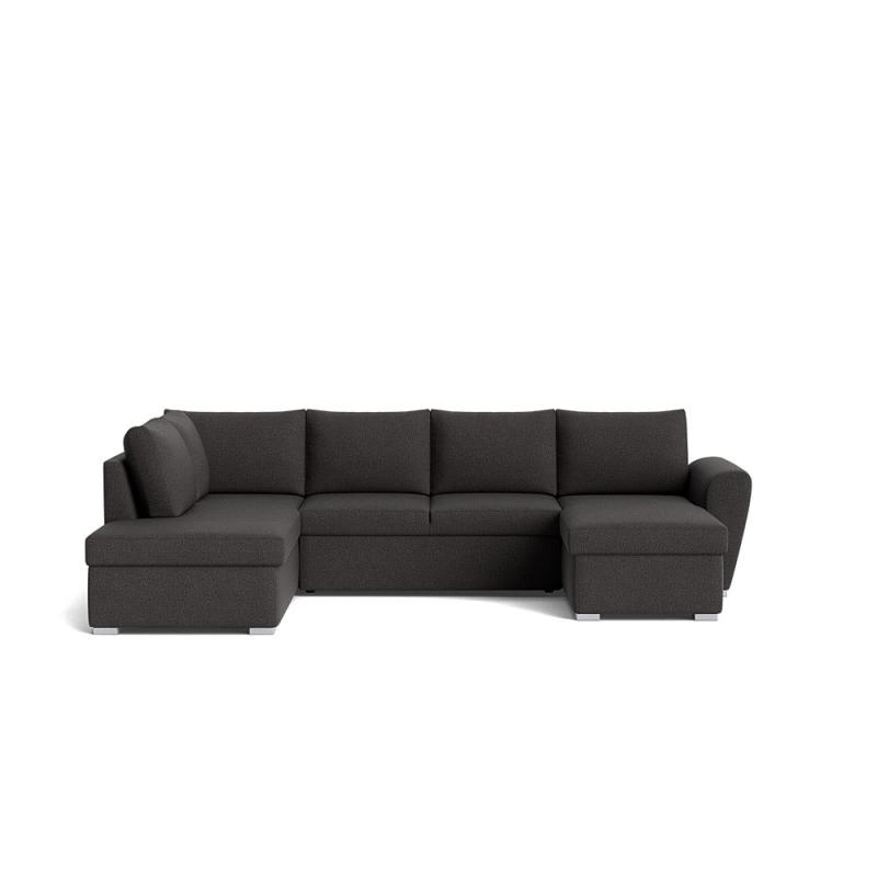Stanford Lux U-sovesofa med opbevaring - Højrevendt