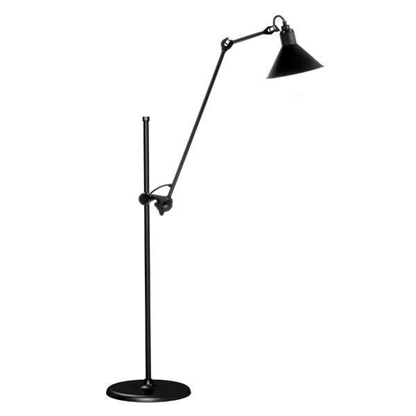 Lampe Gras N215 Gulvlampe i Mat Sort - Stilsikker Klassisker