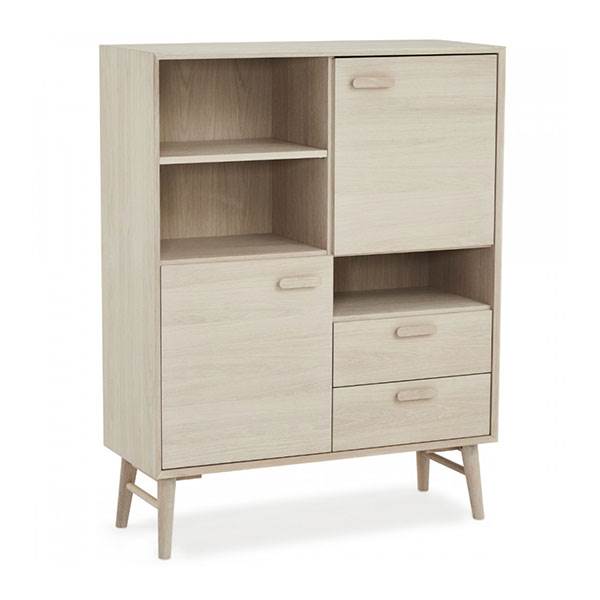Porto Highboard - Elegant opbevaring med soft-close system