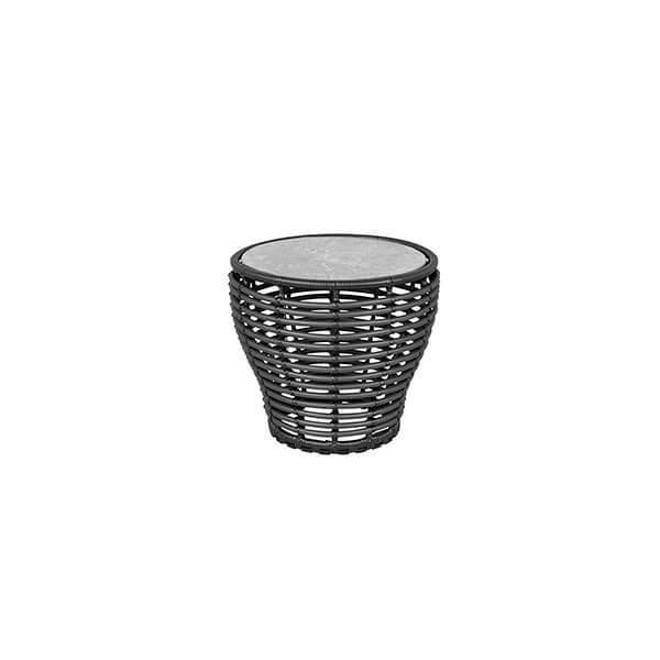 Cane-line Basket Sofabord - Lille - Grafit og Grå