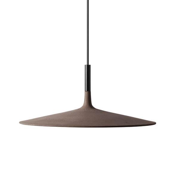 Foscarini Aplomb Pendel i Brun - Unik Betonlampe
