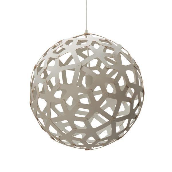 David Trubridge Coral Pendel Ø60 Hvid - Unik Belysning