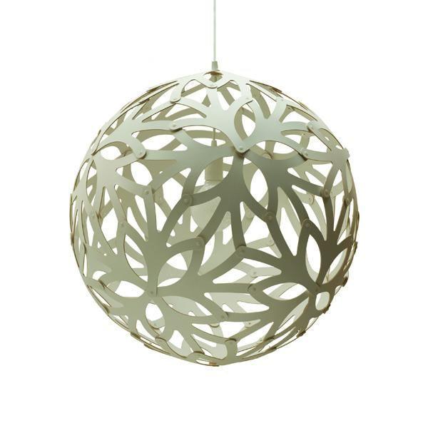 David Trubridge Floral Pendel Ø60 Hvid - Unik Design