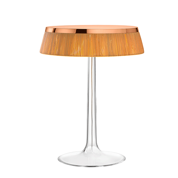 Flos Bon Jour Bordlampe i Kobber og Stof - Nyhed!