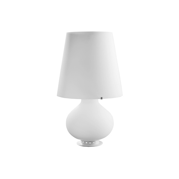 Fontanaarte Bordlampe Medium Hvid - Tidløs Elegance