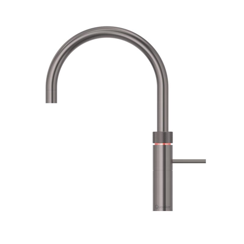 Quooker Fusion Round - Gun Metal Uden Beholder