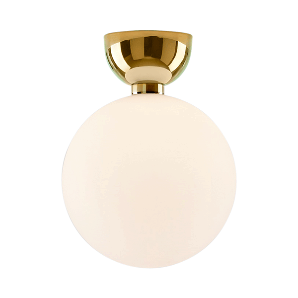 Parachilna Aballs Loftlampe Stor i Guld - Eksklusiv Design