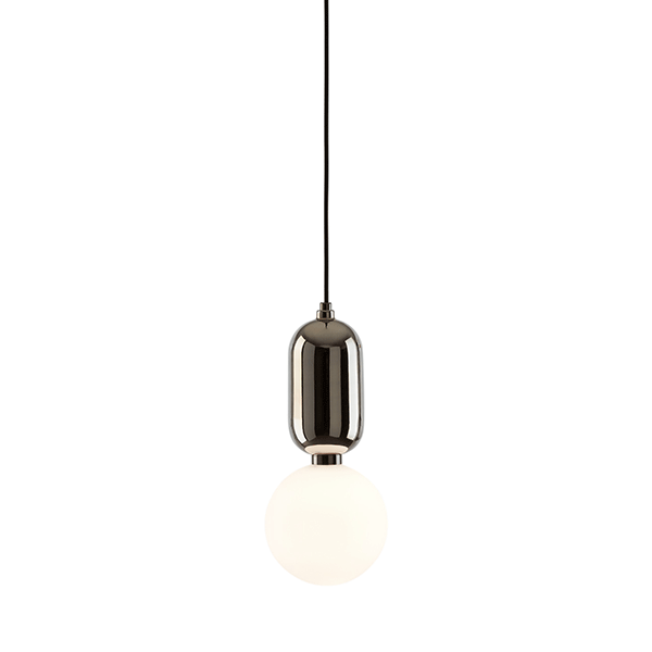 Parachilna Aballs Pendel Lille i Platin - Elegant Belysning