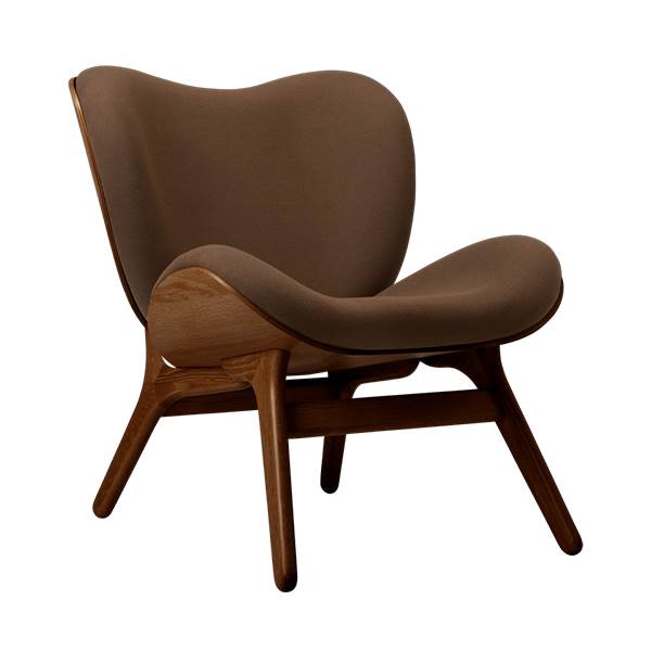 Umage A Conversation Piece Lav - Mørk Eg Mocca Loungestol