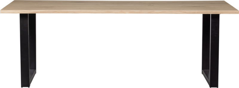 Tablo Plankebord i Eg med Metalben - Natur Finish