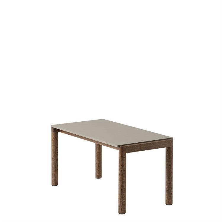 Muuto Couple Sofabord - Lyseblå og Mørk Eg