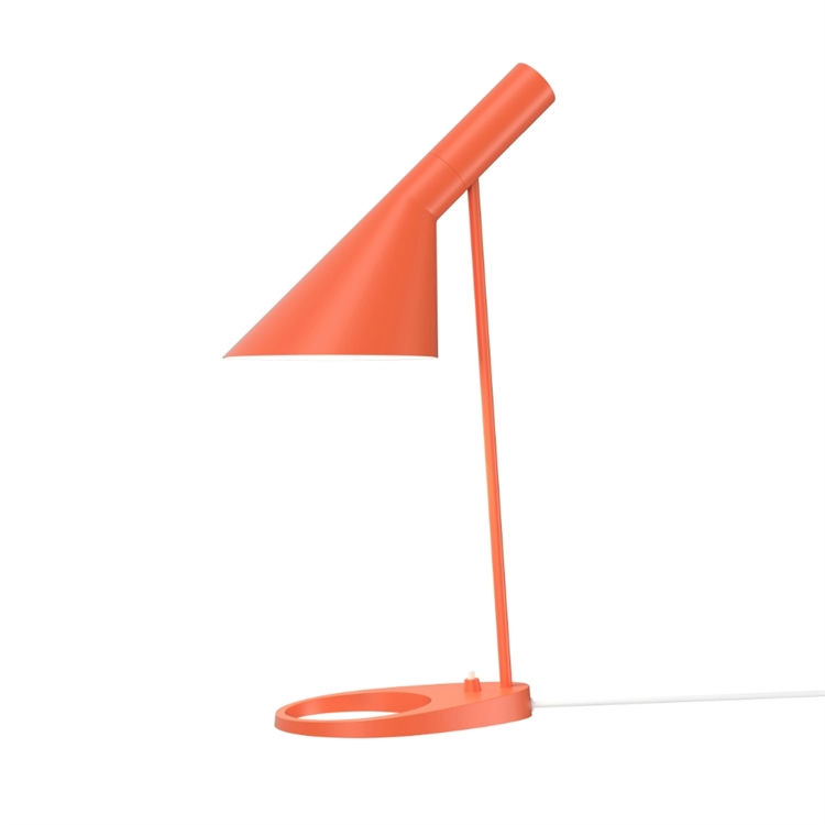 Louis Poulsen Aj Bordlampe i Electric Orange - Designklassiker