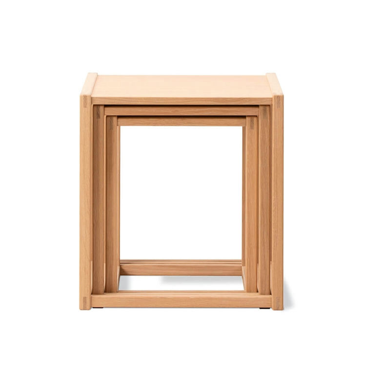 Fredericia Furniture BM375 Nesting Borde - Tidløst Design