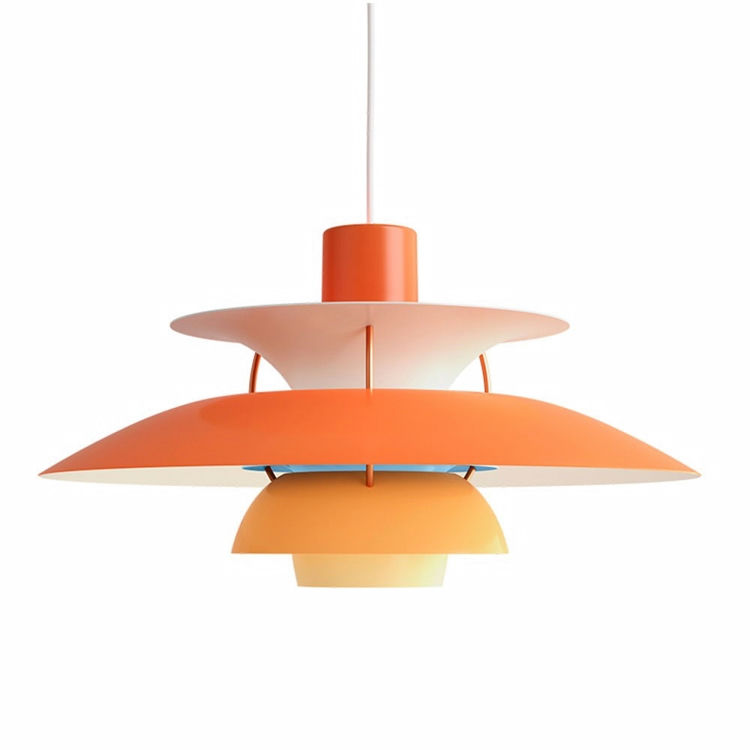 Louis Poulsen PH Pendel i Orange - Elegant Loftsbelysning