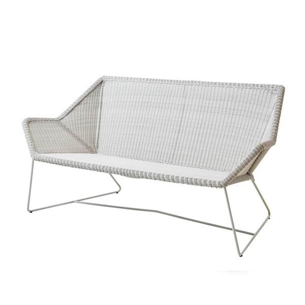 Cane-line Breeze 2-personers Havesofa - Hvidgrå Tilbud