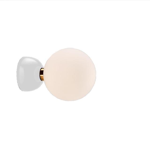 Parachilna Aballs Lille Væg- og Loftlampe i Hvid