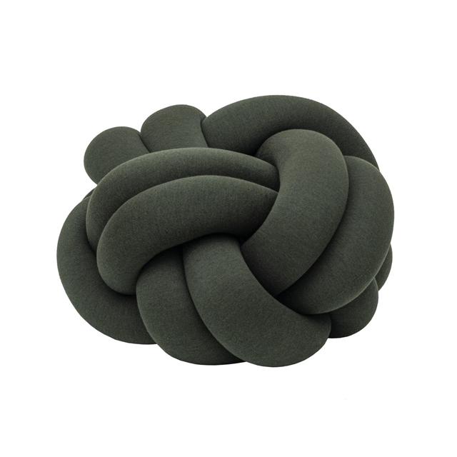 Design House Stockholm Knot Pude - Skulpturel Forest Green