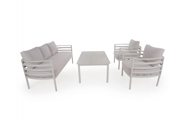 Mimi Sofasæt - Elegant havesofa med keramisk bordplade