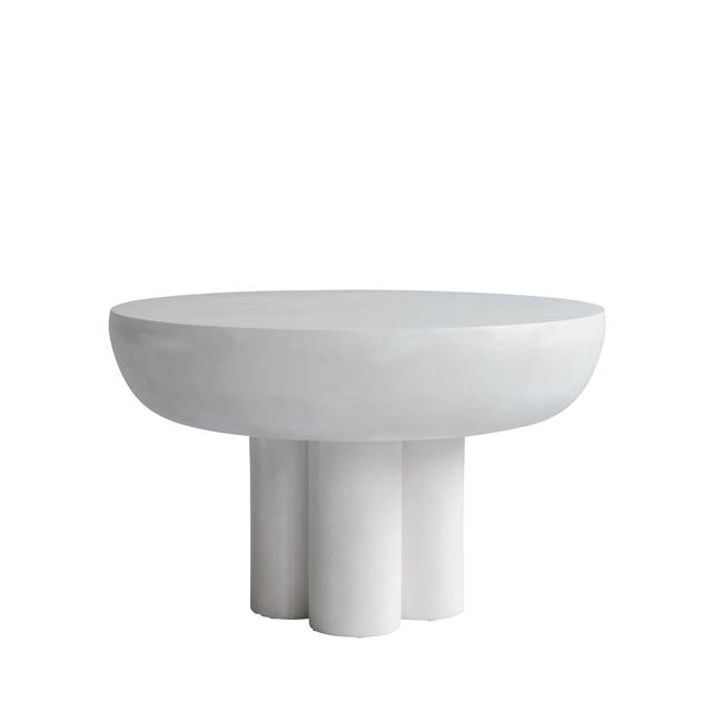 101 Copenhagen Crown Sofabord Lav i Bone White - Moderne Design