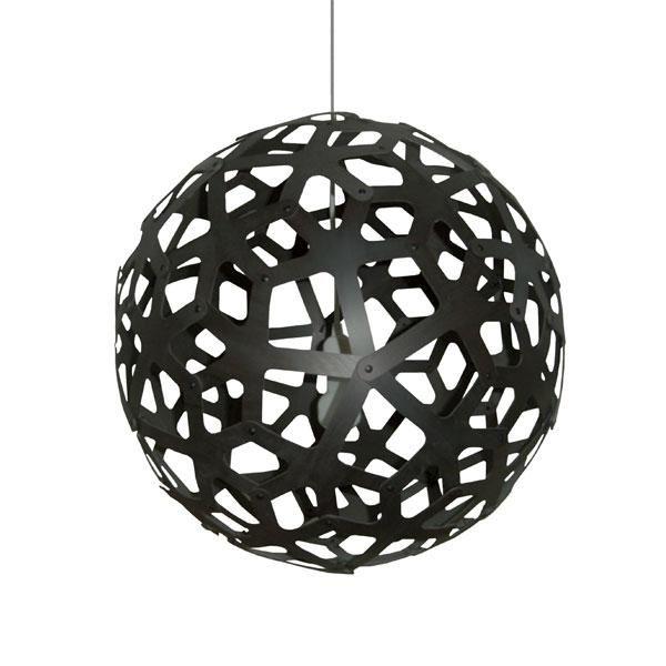 David Trubridge Coral Ø60 Sort Pendel - Elegant Belysning
