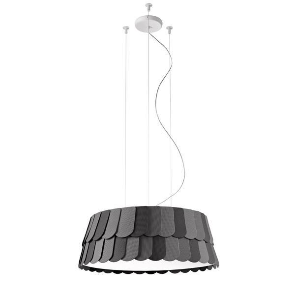 Fabbian Roofer Pendel i Grå - Unik Designlampe