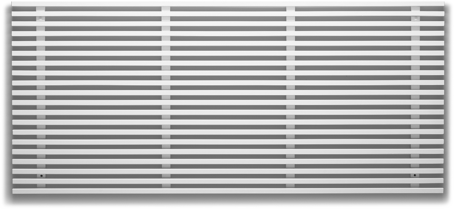 Zece Hvidlakeret Sengegavl - Minimalistisk Elegance