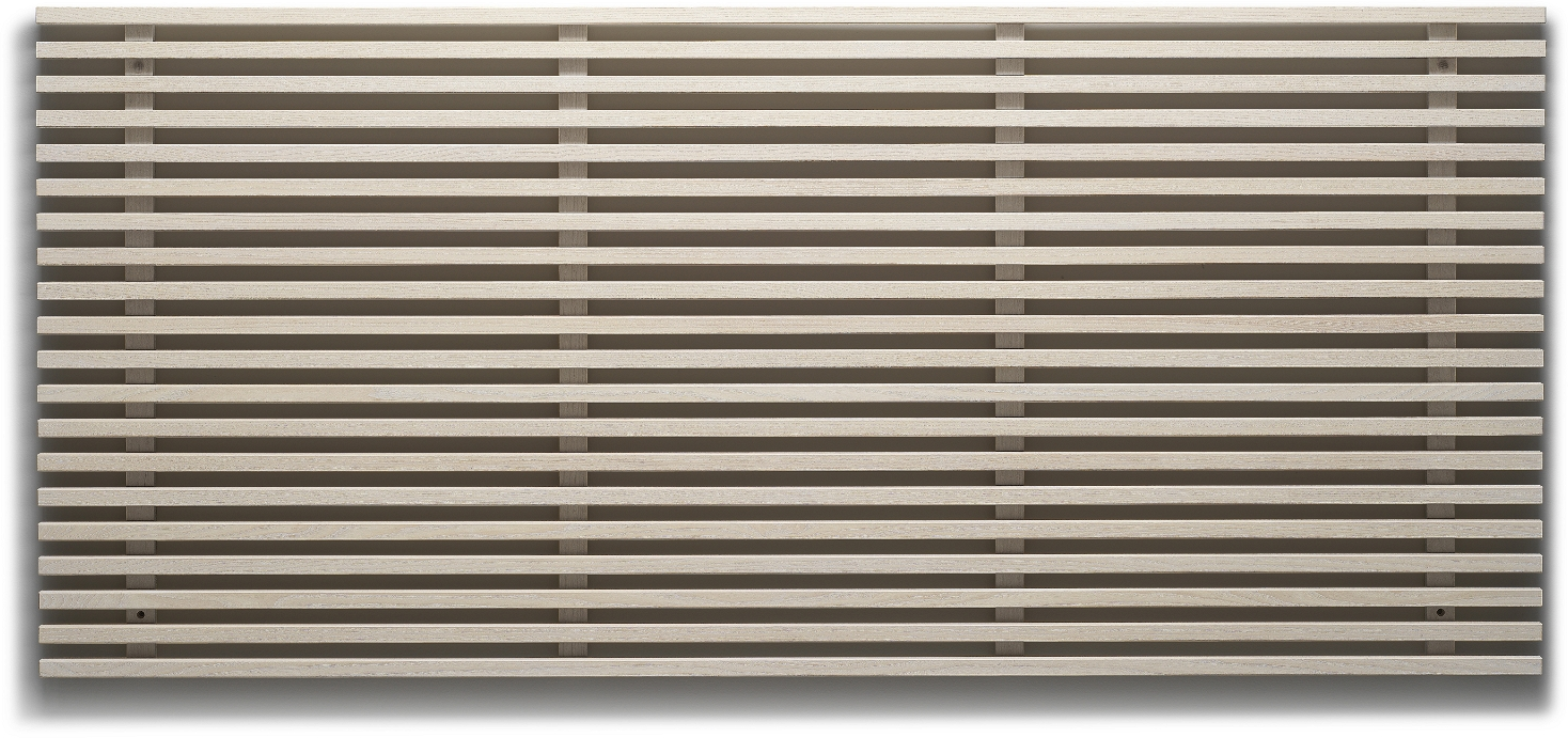Zece Sengegavl i Hvidolieret Ask - Elegant Design