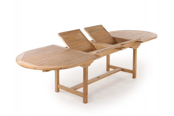 Alma Teak Udtræksbord - Elegant Design til Haven