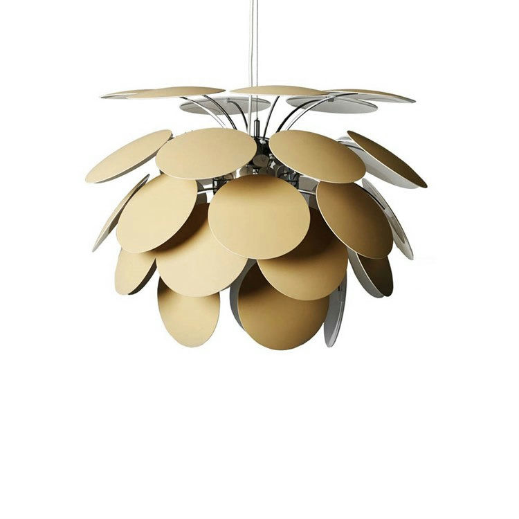 Marset Discoco Pendel i Mat Beige - Elegant Loftlampe
