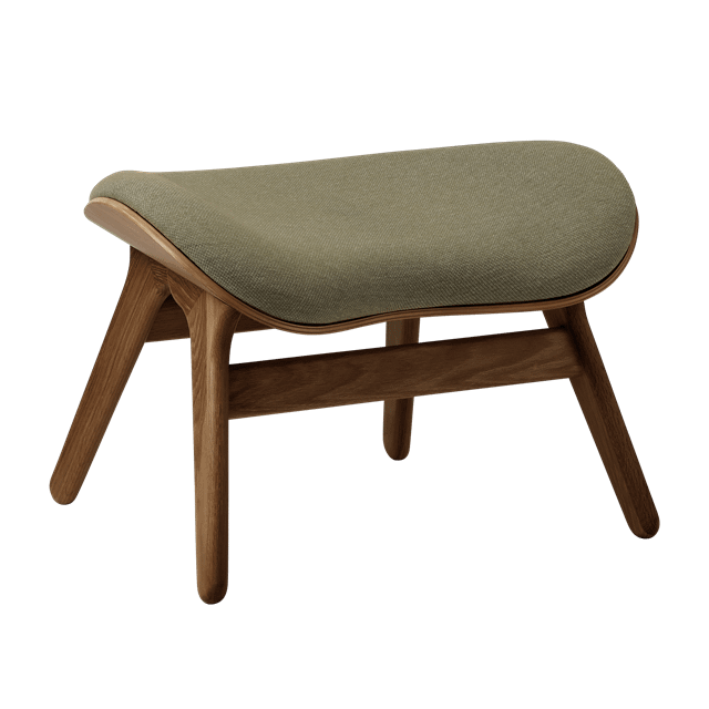 Umage   Conversation Piece Ottoman Mørk Egetræ Morning Meadows