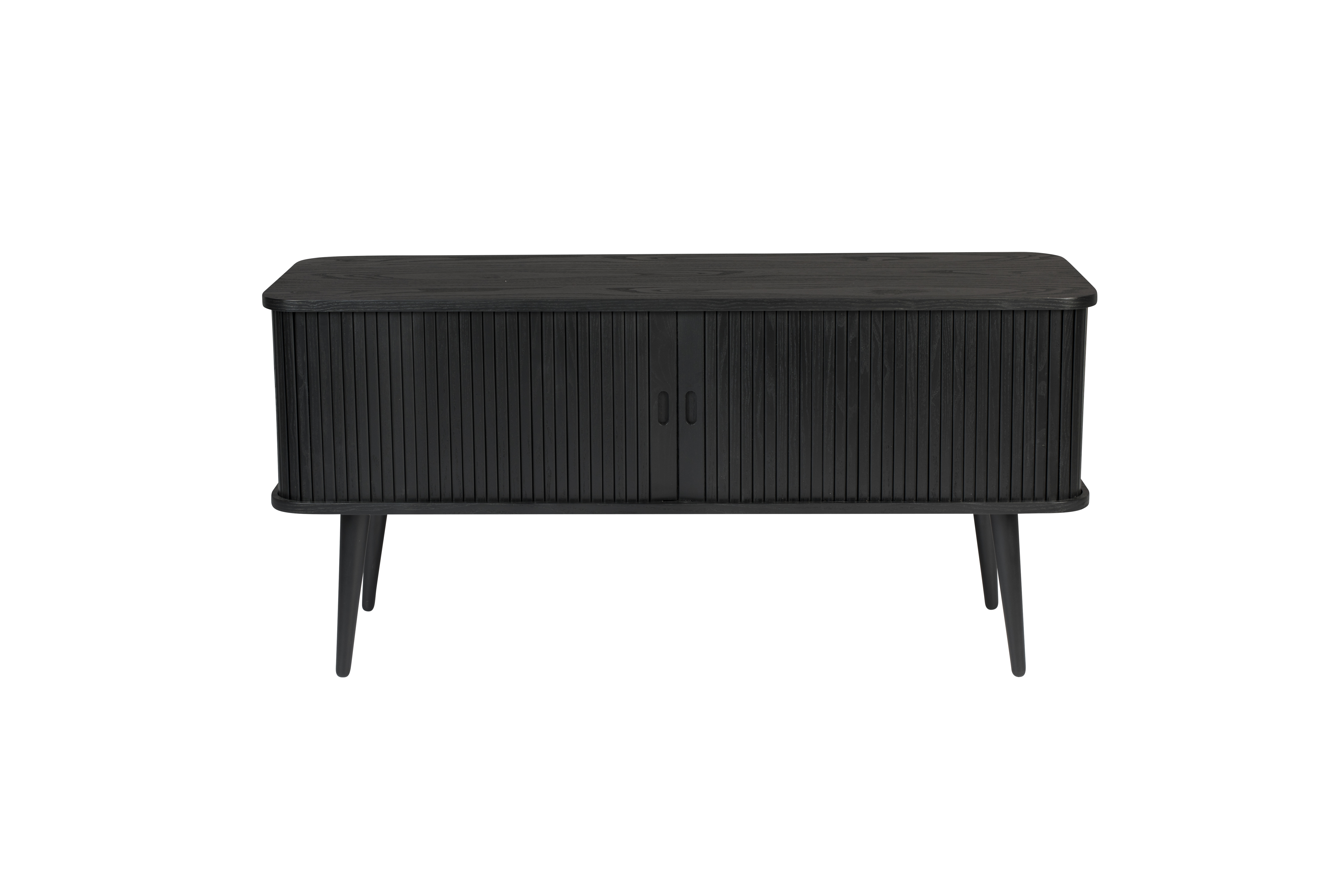 Zuiver Barbier  -bord       Skydelåger Sort Egefinér   Gummitræ  120x40
