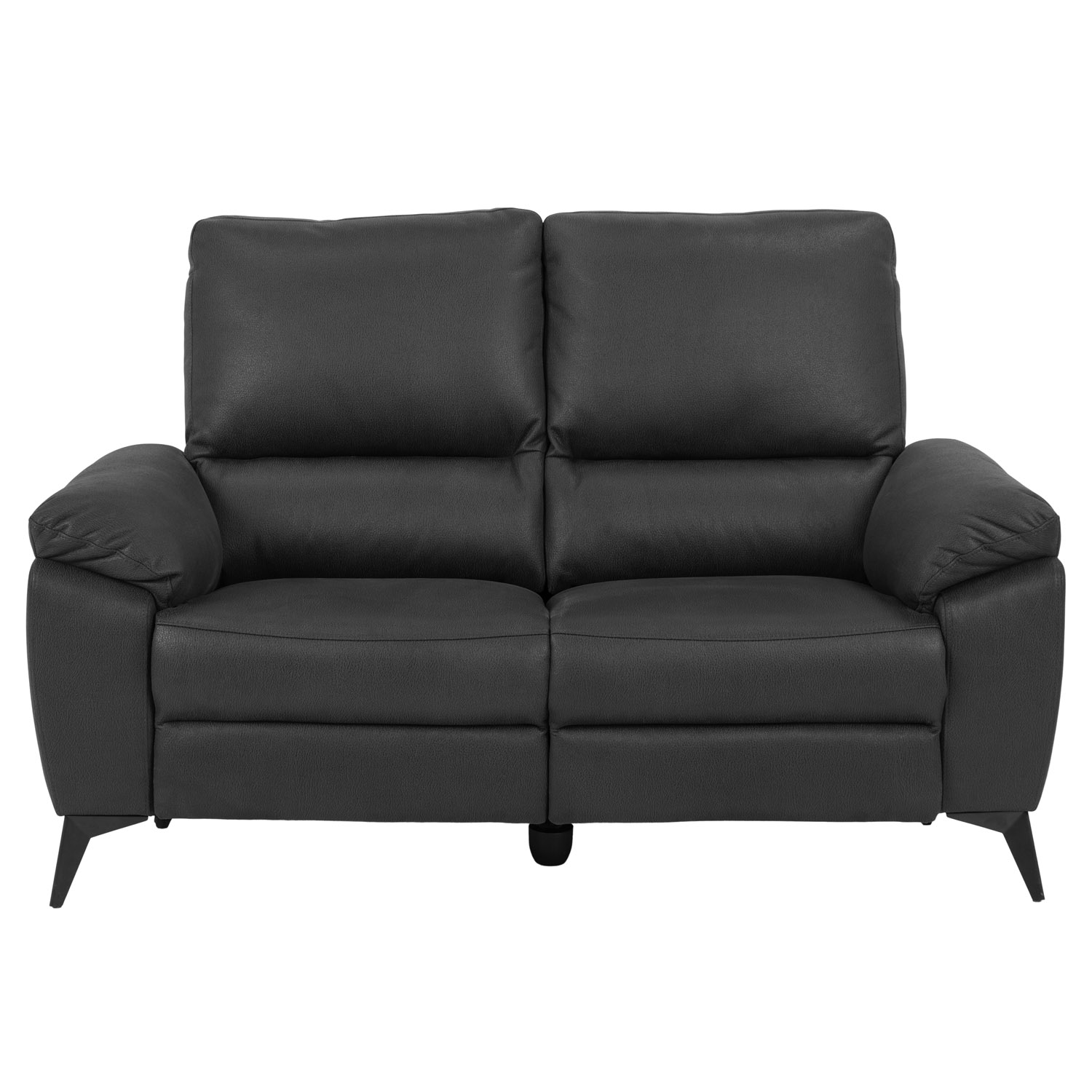 Act Nordic Rana   Pers  Sofa       Elektriske Reclinere   Usb Port   Stik Grå Polyester   Sort Metal