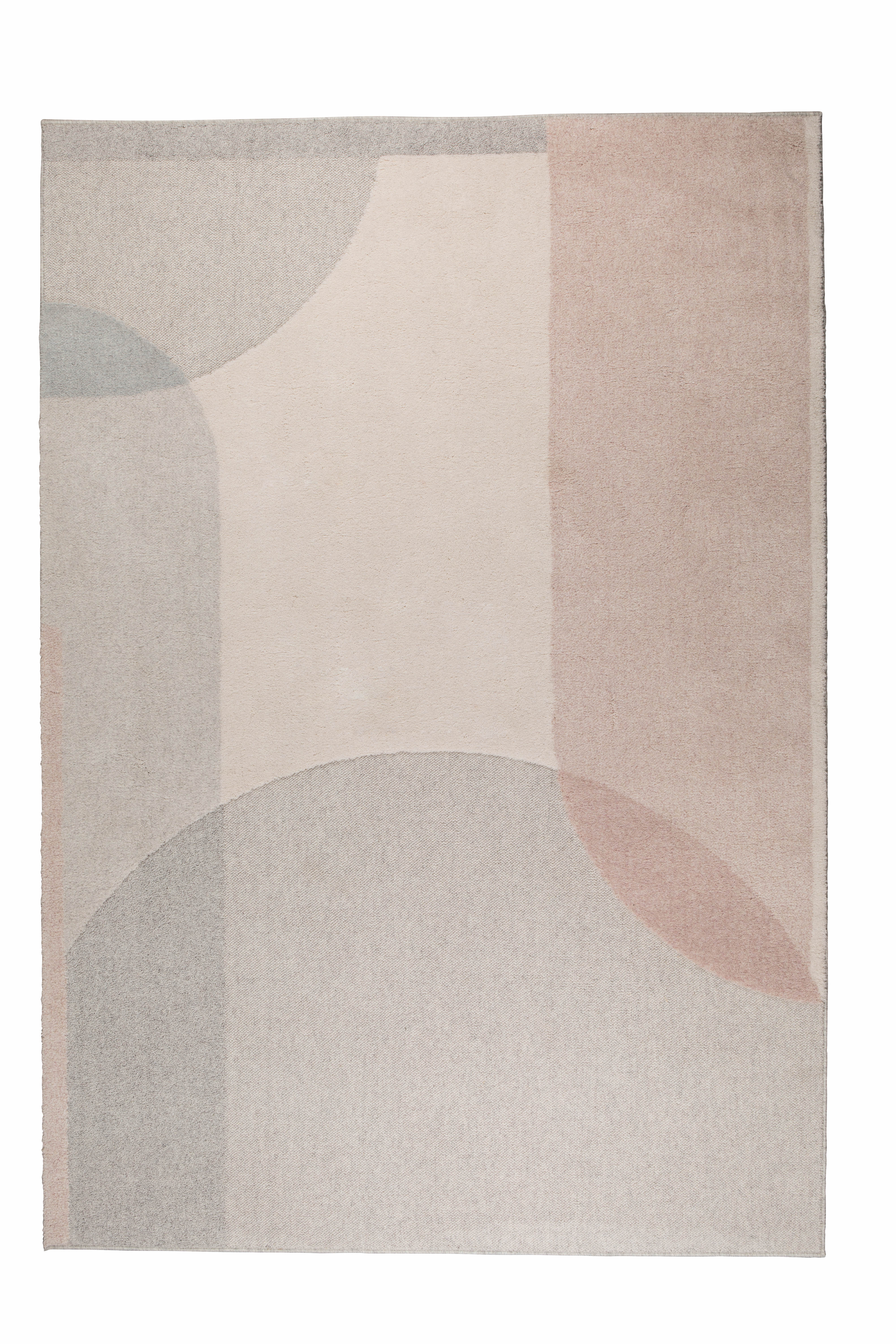 Zuiver Dream Gulvtæppe     Mønster Natur   Lyserød Uld  200x300