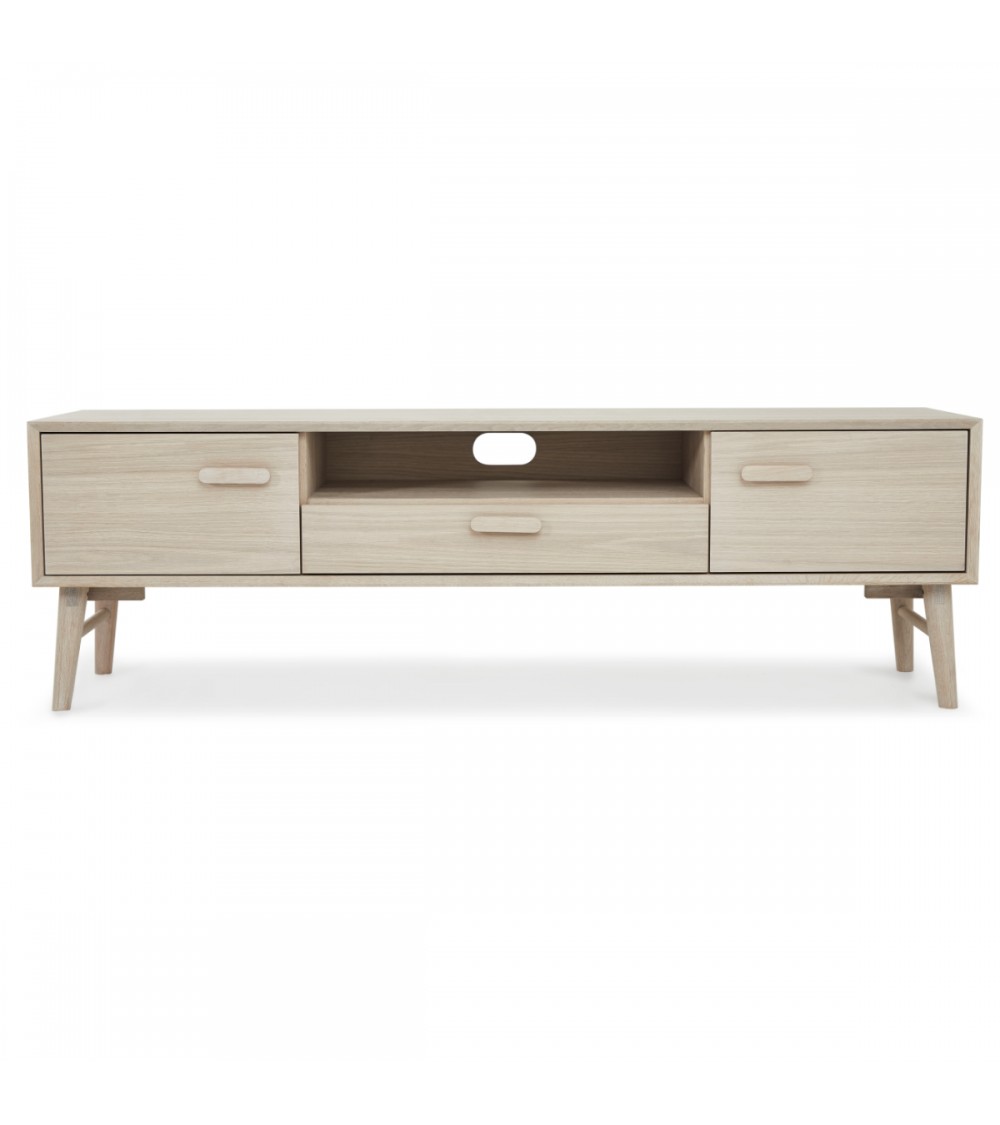 Porto  -bord       Låger    Skuffe    Hylder    Rum Hvidolieret Egetræsfinér   Træ  160x42