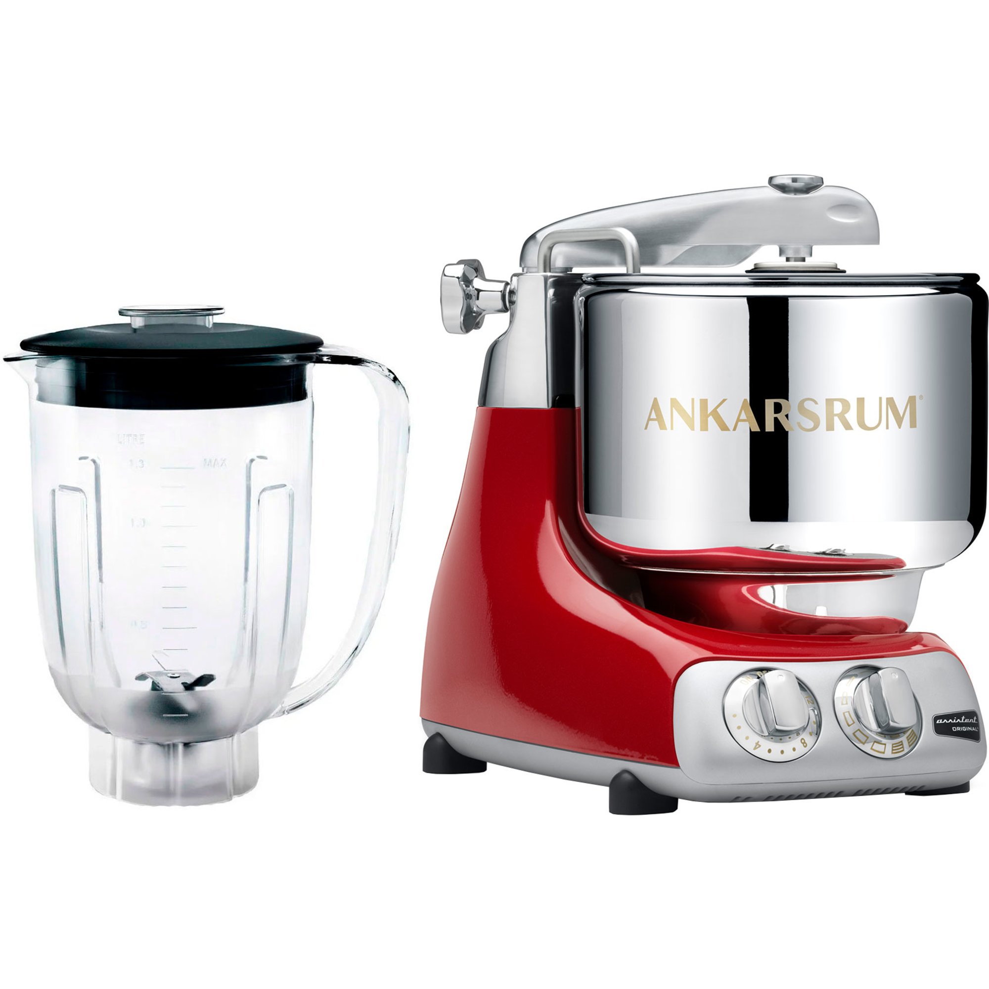 Assistent Akm 6230 Røremaskine   Blender  Rød