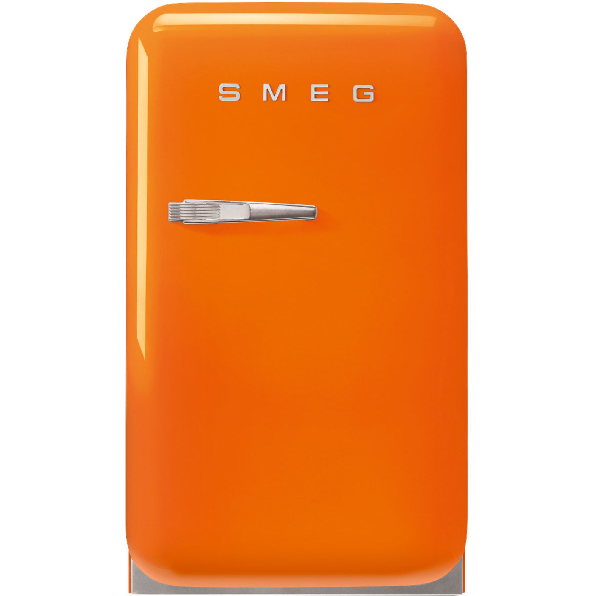 Fab5ror5 Højrehængslet Køleskab Orange