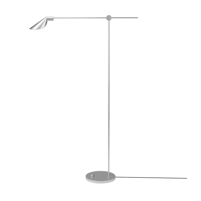 Fritz Hansen Ms011 Gulvlampe Stål