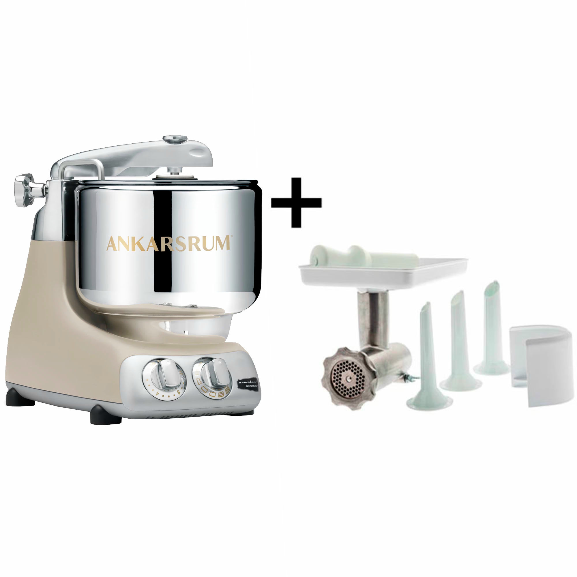 Ankarsrum Assistent Original Akm6230 Harmony Beige   Kødhakker
