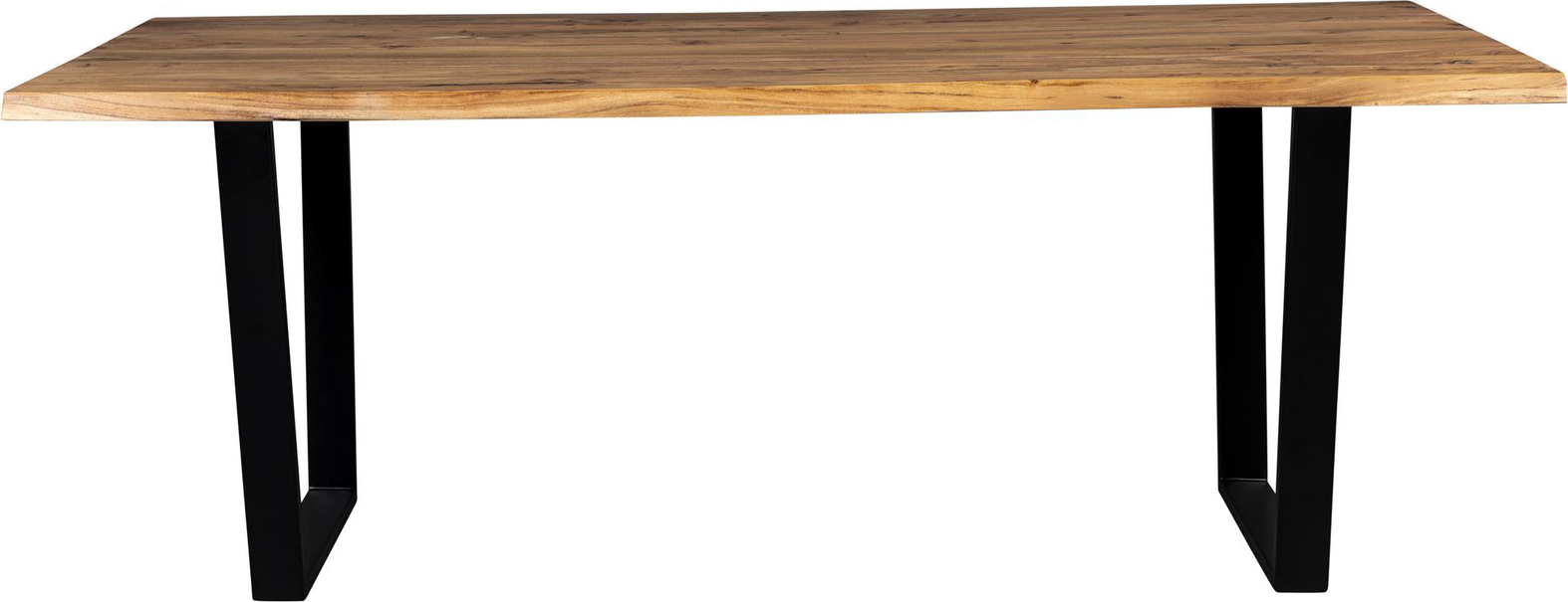 Aka  Spisebord  Brungrå  Akacietræ   : 200    : 76    : 90