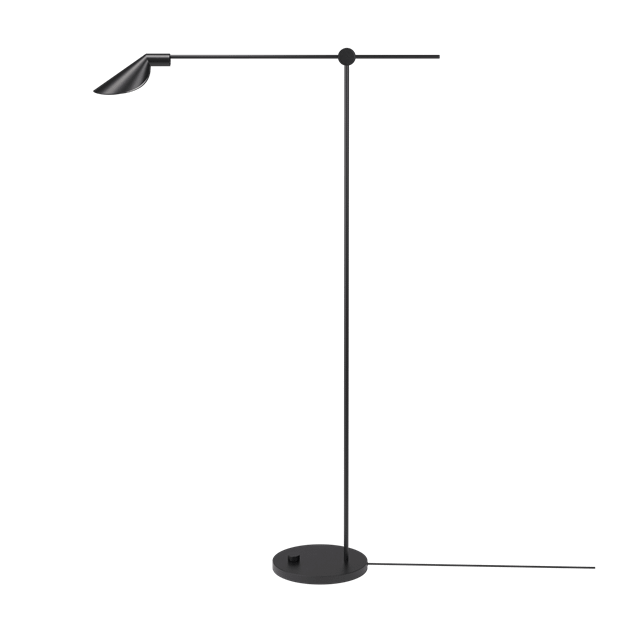 Fritz Hansen Ms011 Gulvlampe Sort