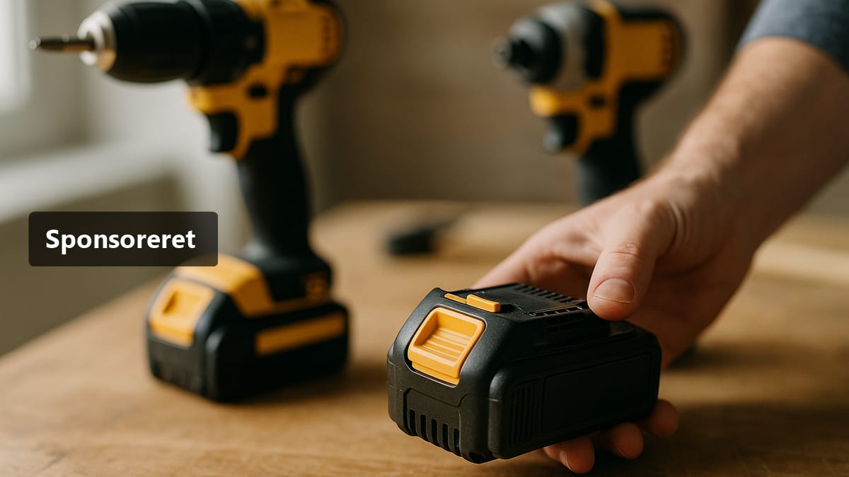Vælg det rigtige batteri til dit el-værktøj i hjemmeprojekter